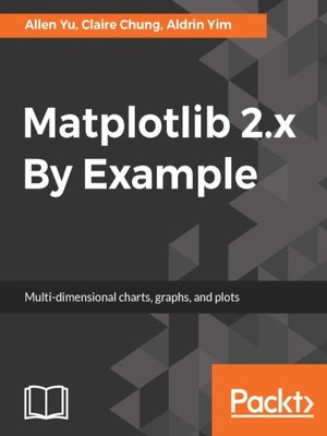 cover image of Matplotlib 2.x By Example